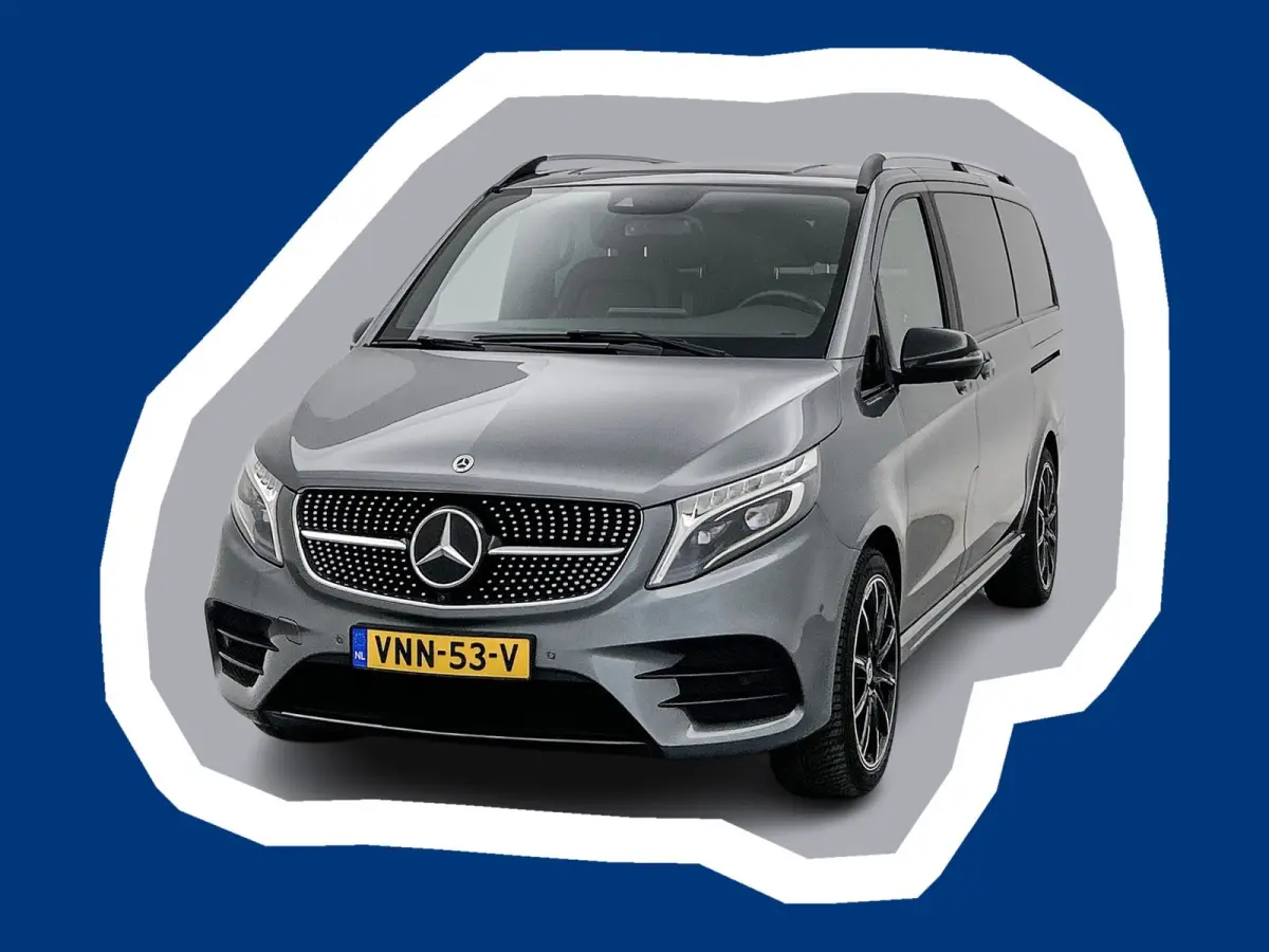 300d Lang DC Avantgarde AMG line Leder Brabus velgen Airmatic Elektrische schuifdeuren 360 camera Navigatie Trekhaak afneembaar