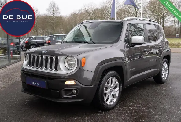 1.6 MultiJet Limited Aut.|Euro 6|GrijsKenteken|BTW|Org NL NAP|Trekhaak|2e Eig|Airco|Camera|Keyless|Cruise|Dealer Onderhouden