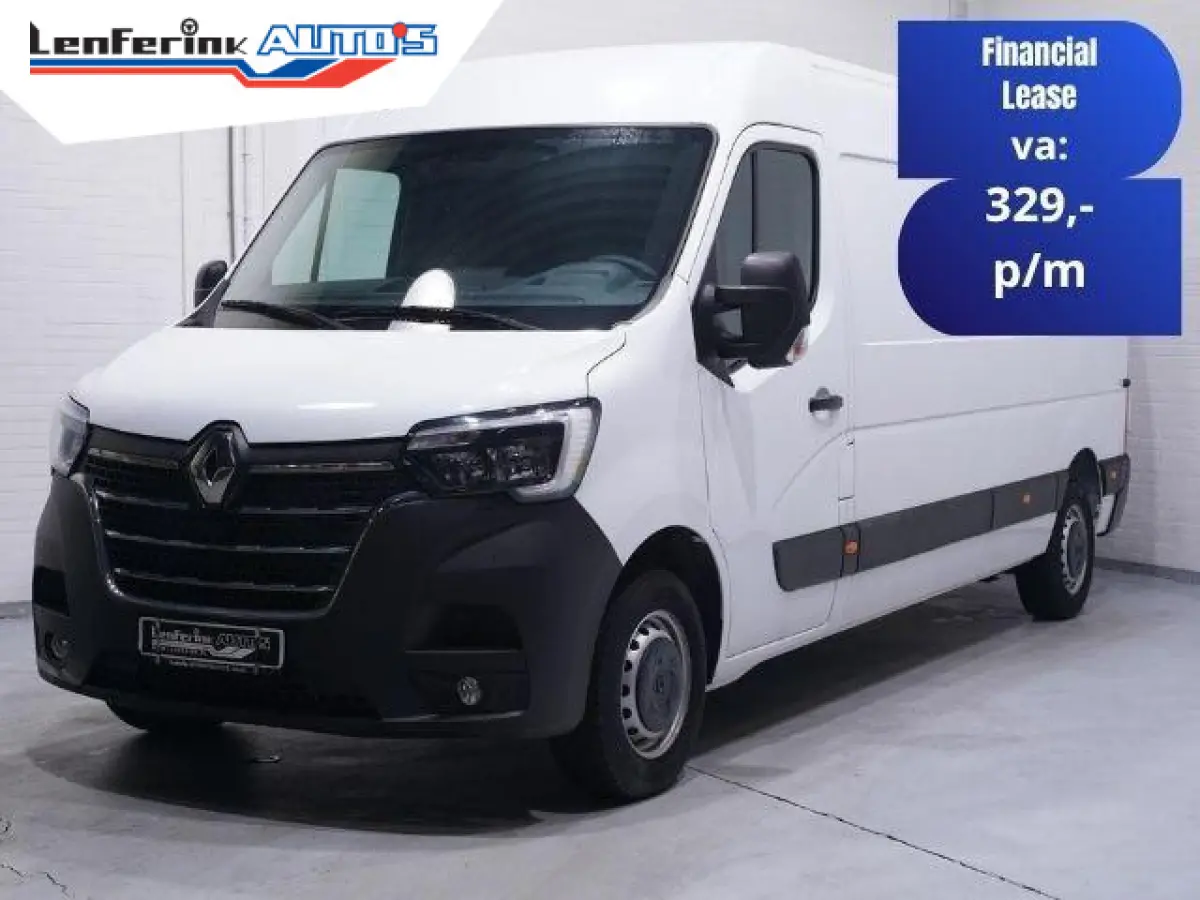 2.3 dCi 135 pk L3H2 Navi v.a. 388,- p/mnd Airco ECC, 270gr Achterdeuren, Cruise control, PDC achter, 3-Zits