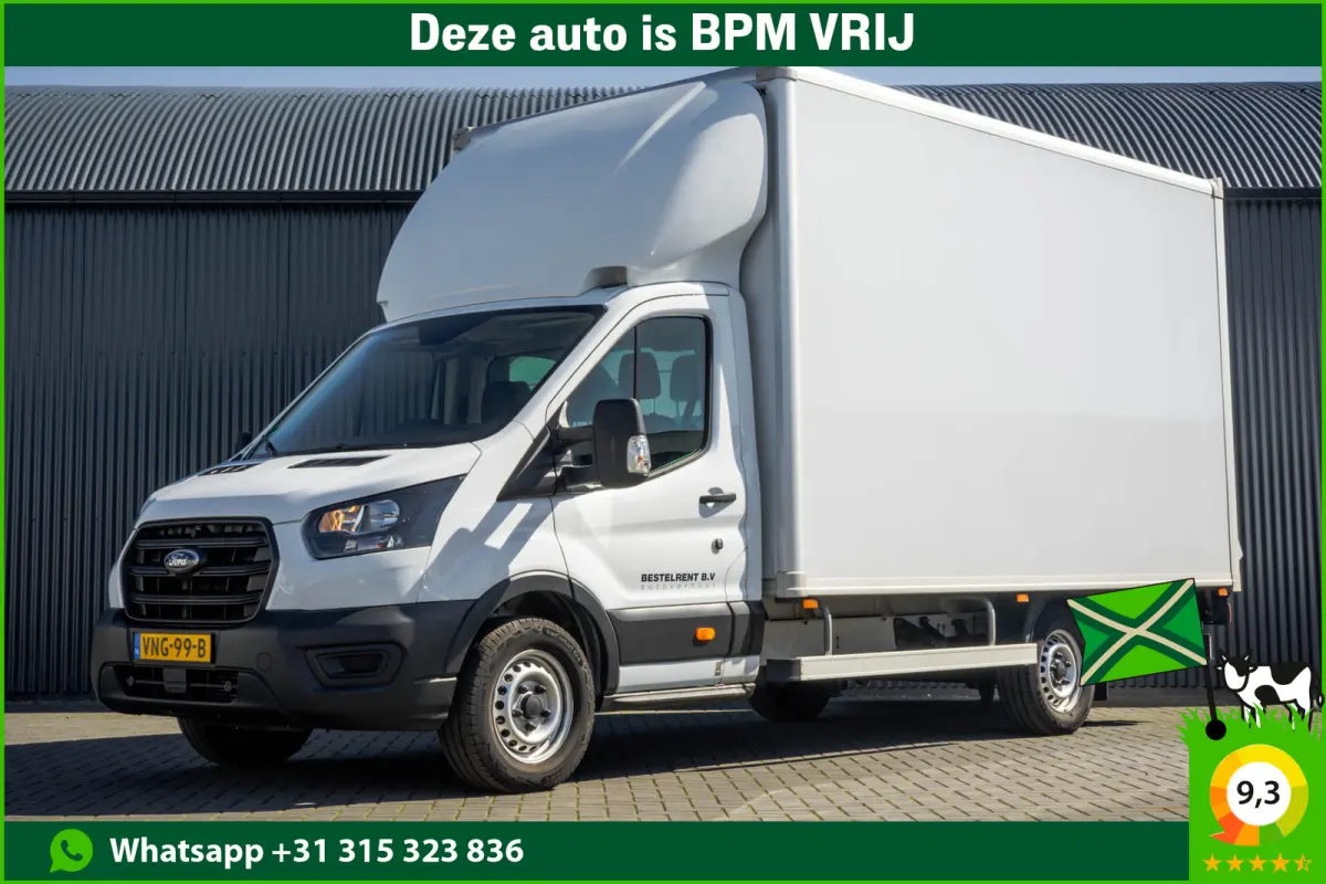 2.0 TDCI | Bakwagen met Laadklep | Zijdeur | NL Auto | Euro 6 | 130 PK | Airco | Cruise