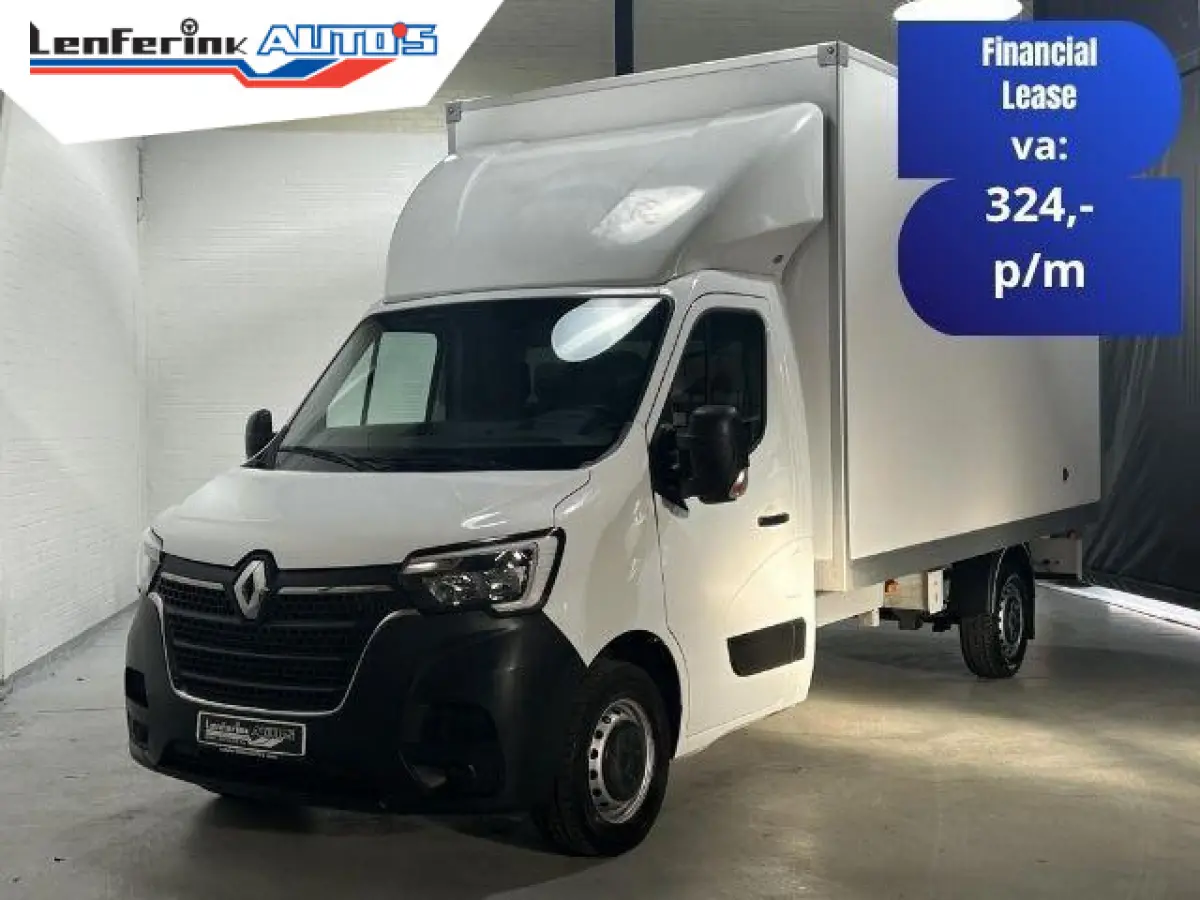 2.3 DCi 165 pk Bakwagen met Deuren / Zijdeur Airco, Camera, LxBxH 415x204x230 cm, 19,5m3, 3-Zits