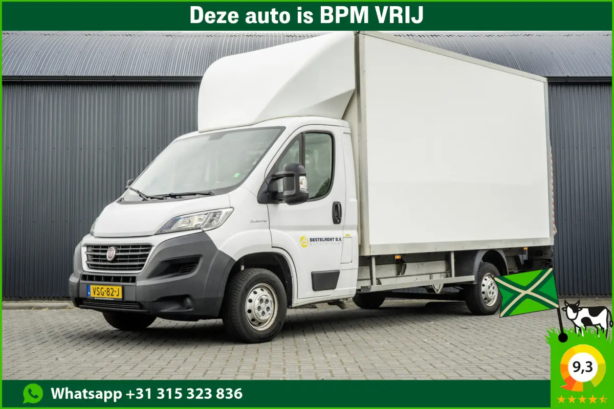 2.3 MultiJet | Bakwagen met Laadklep | 131 PK | Cruise | Airco
