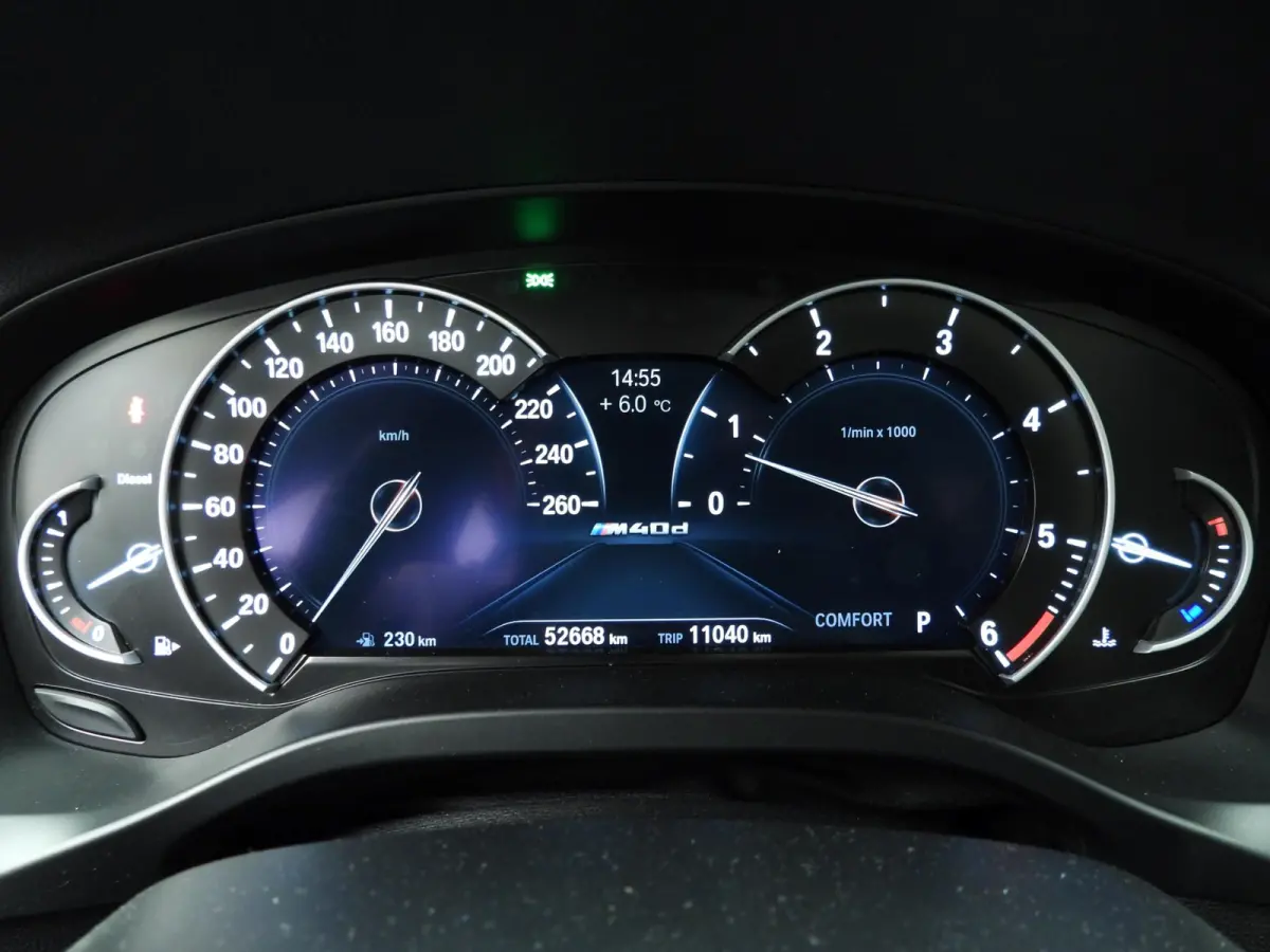 M40d xDrive | M-Sportpakket | LED | Leder | HUD | Schuifdak | Trekhaak | Elektr. zetels | Sportstoelen | DAB | Alu 20 inch