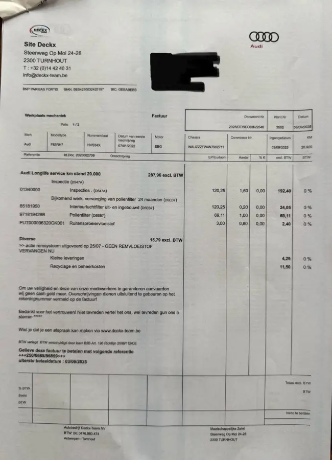 RS 93 kWh DAK SFEER HEADUP CARPLAY LUCHTVERING