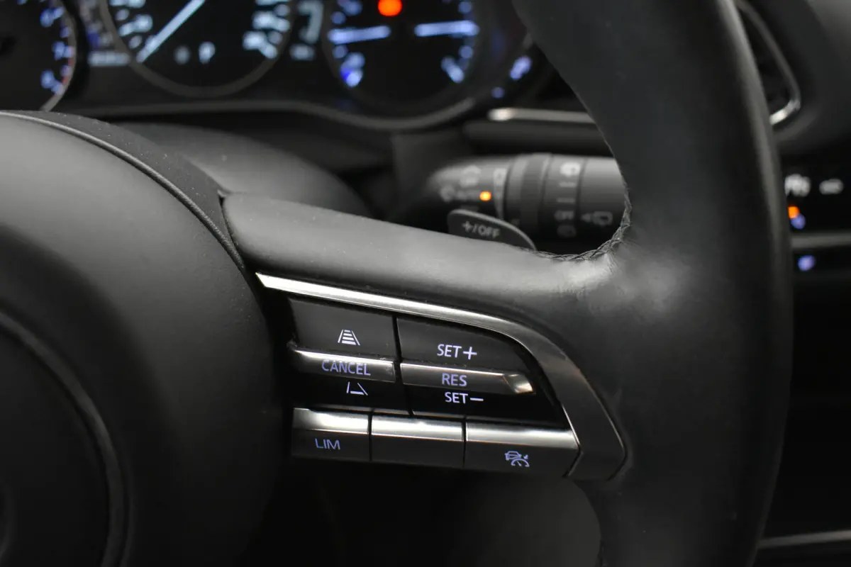 2.0 e-SkyActiv-X M Hybrid Luxury Cam Leer EL aKlep + Stoelen Navi Dhoek Detectie