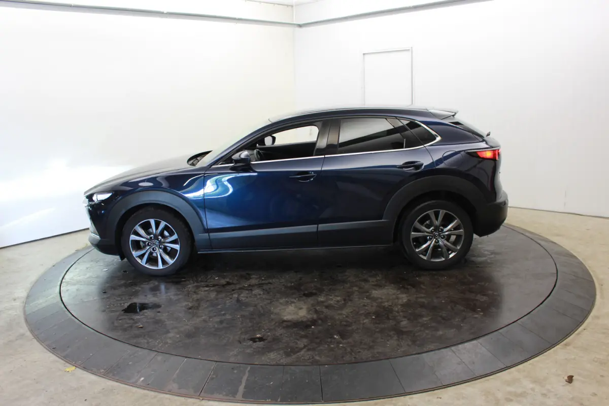 2.0 e-SkyActiv-X M Hybrid Luxury Cam Leer EL aKlep + Stoelen Navi Dhoek Detectie