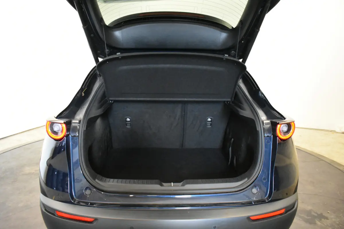 2.0 e-SkyActiv-X M Hybrid Luxury Cam Leer EL aKlep + Stoelen Navi Dhoek Detectie