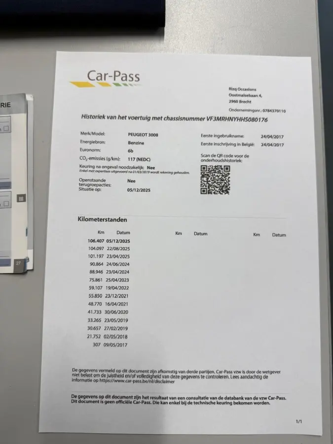 1.2 Benzine | 5 zitplaatsen | Hoge instap