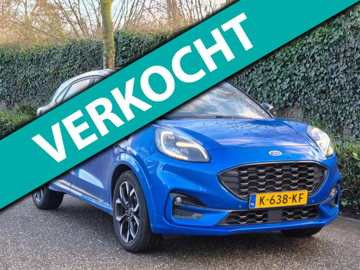 1.0 EcoBoost ST-Line X Android Adaptive Cruise Line Assist Dode hoek Full optie zwart dak LED NAP Camera Trekhaak