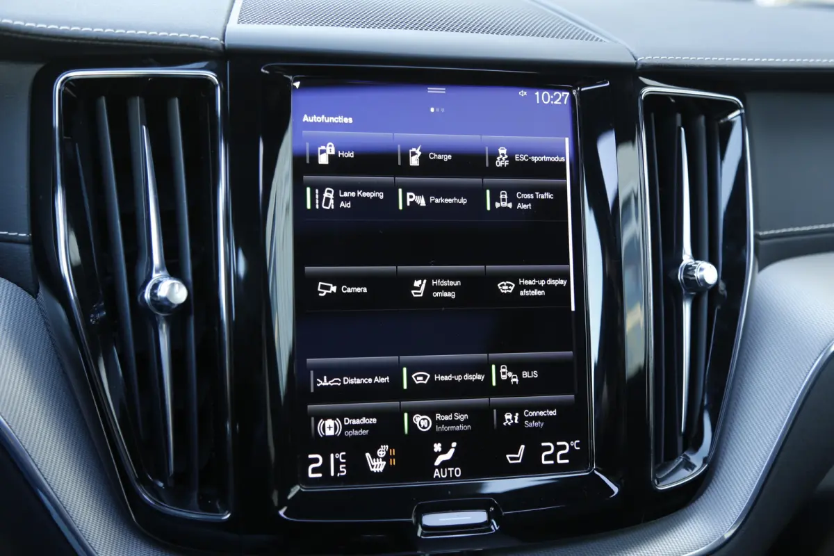 2.0 T8 392PK Plug-in hybrid AWD R-Design*Perfect Volvo Onderh.*B&W!/Pano/Sport Leder/Stoelverw.V+A/Stuurverw./ACC/Pilot ass./360 Camera/Memorie/BLIS/Parkeersens.V+A/21 inch LM*