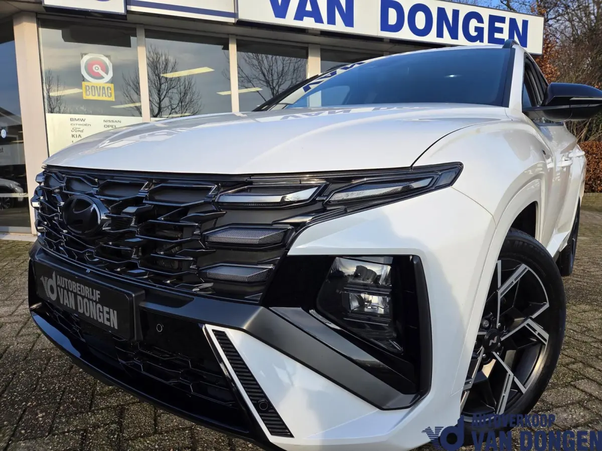 1.6 T-GDI HEV N Line| NIEUW MODEL! | Full Hybrid 215 PK | Parelmoer Wit