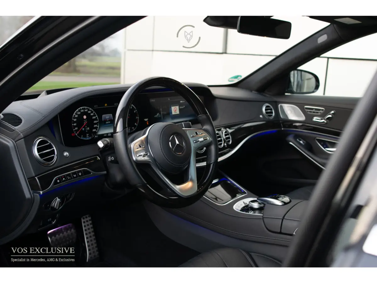 560 Lang 4-M AMG Exclusive|4*massage/koeling|20"|entertainment|standkachel|HUD|nachtzicht