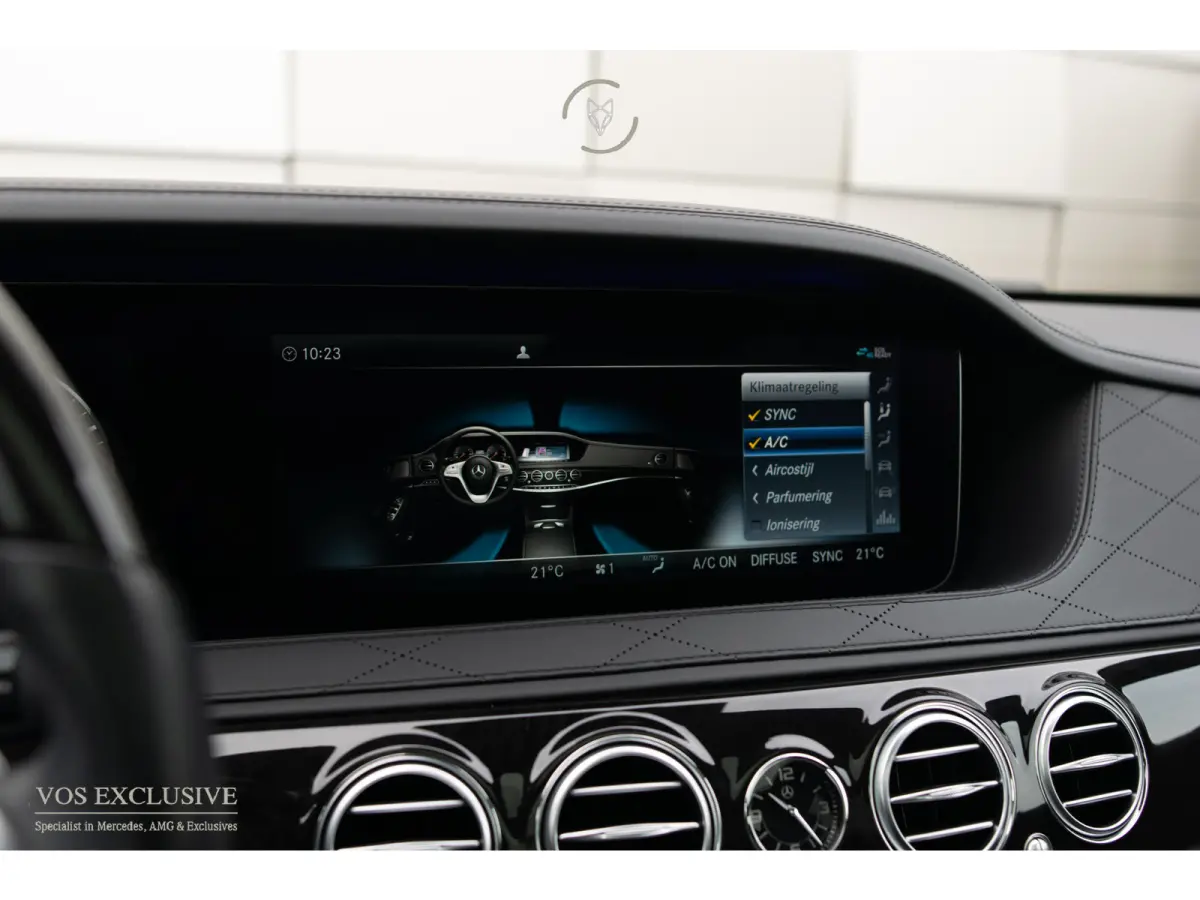 560 Lang 4-M AMG Exclusive|4*massage/koeling|20"|entertainment|standkachel|HUD|nachtzicht