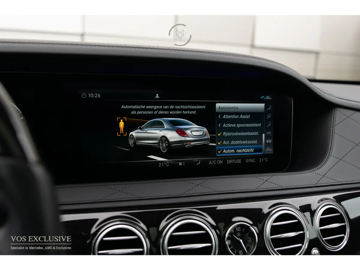 560 Lang 4-M AMG Exclusive|4*massage/koeling|20"|entertainment|standkachel|HUD|nachtzicht