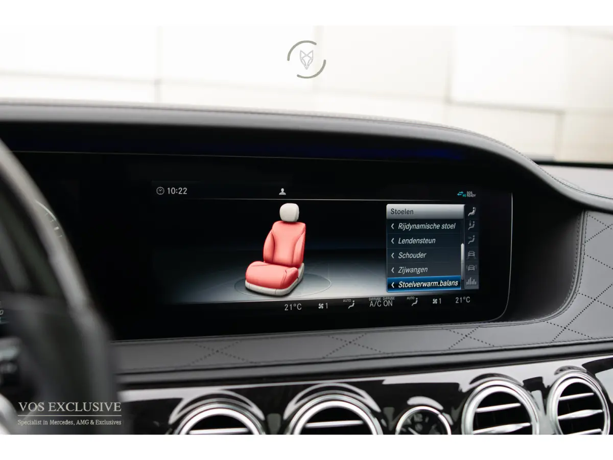 560 Lang 4-M AMG Exclusive|4*massage/koeling|20"|entertainment|standkachel|HUD|nachtzicht
