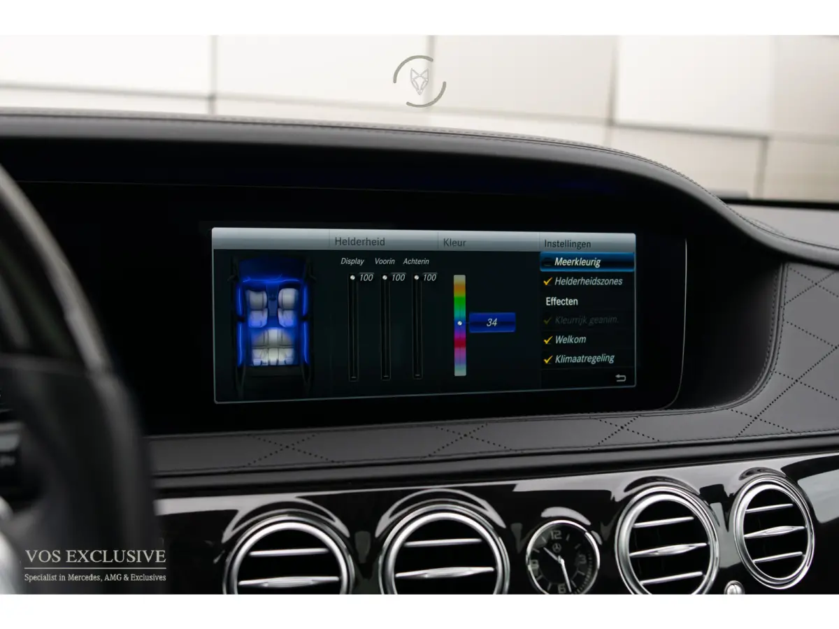 560 Lang 4-M AMG Exclusive|4*massage/koeling|20"|entertainment|standkachel|HUD|nachtzicht