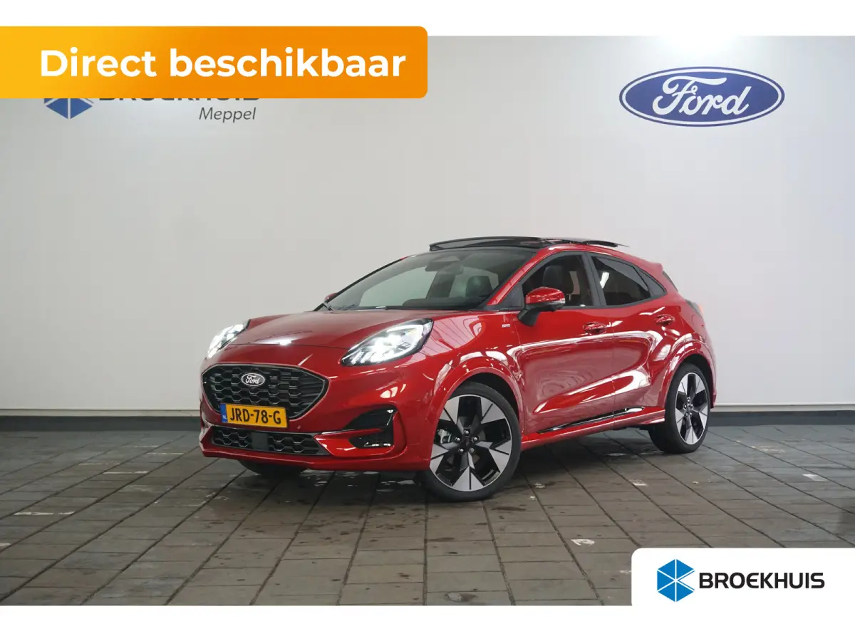 1.0 EcoBoost ST-Line X Automaat | Driver Assistance Pack | Elektrisch glazen panorama-dak | Stuurwiel verwarmd