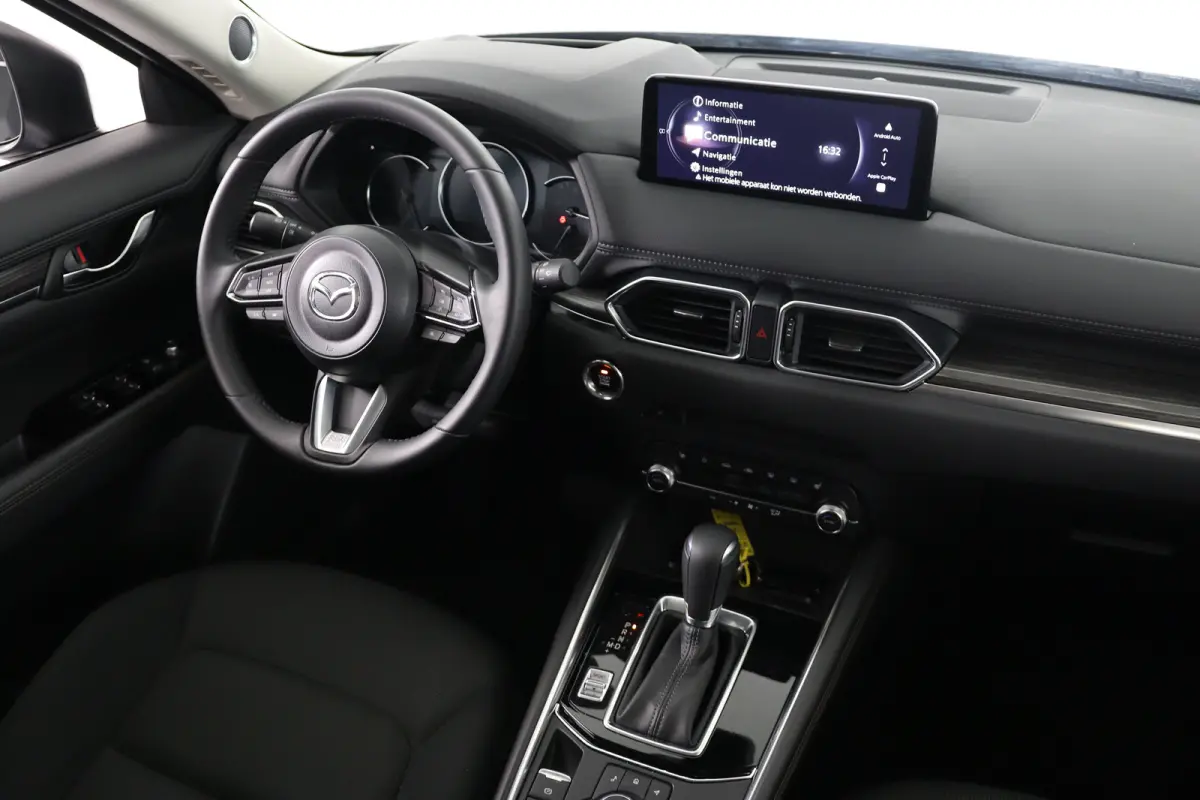 2.0 e-SkyActiv-G M Hybrid 165 Exclusive-Line | Dealer Onderhouden! | Trekhaak | BOSE | HUD | Stoel/Stuurverwarming | 360 Camera | Navigatie | Climate control | LEF | Cruise Adaptive