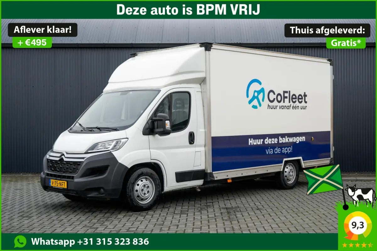 **2.0 BlueHDi | Bakwagen | Uniek laadsysteem | Camera | Cruise | Navi | Airco**