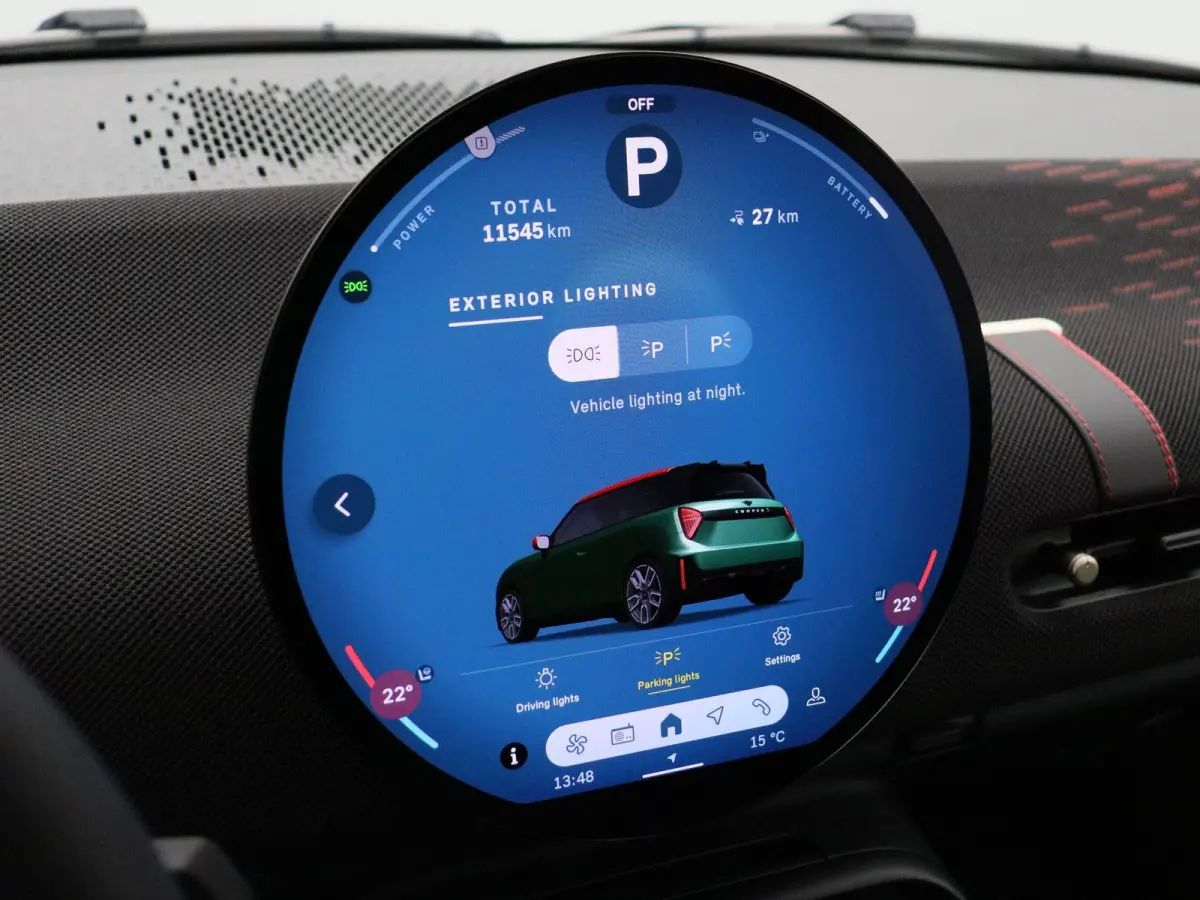 Cooper E John Cooper Works M + Panoramadak + Head-Up Display + 18"