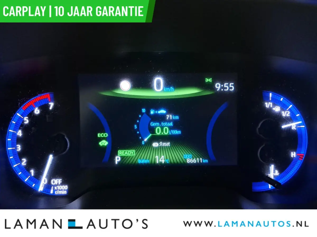 1.8 Hybrid 122pk Business Plus | CarPlay ECC Navi 17" LMV LED ACC Camera | Hybrid Voorschoten