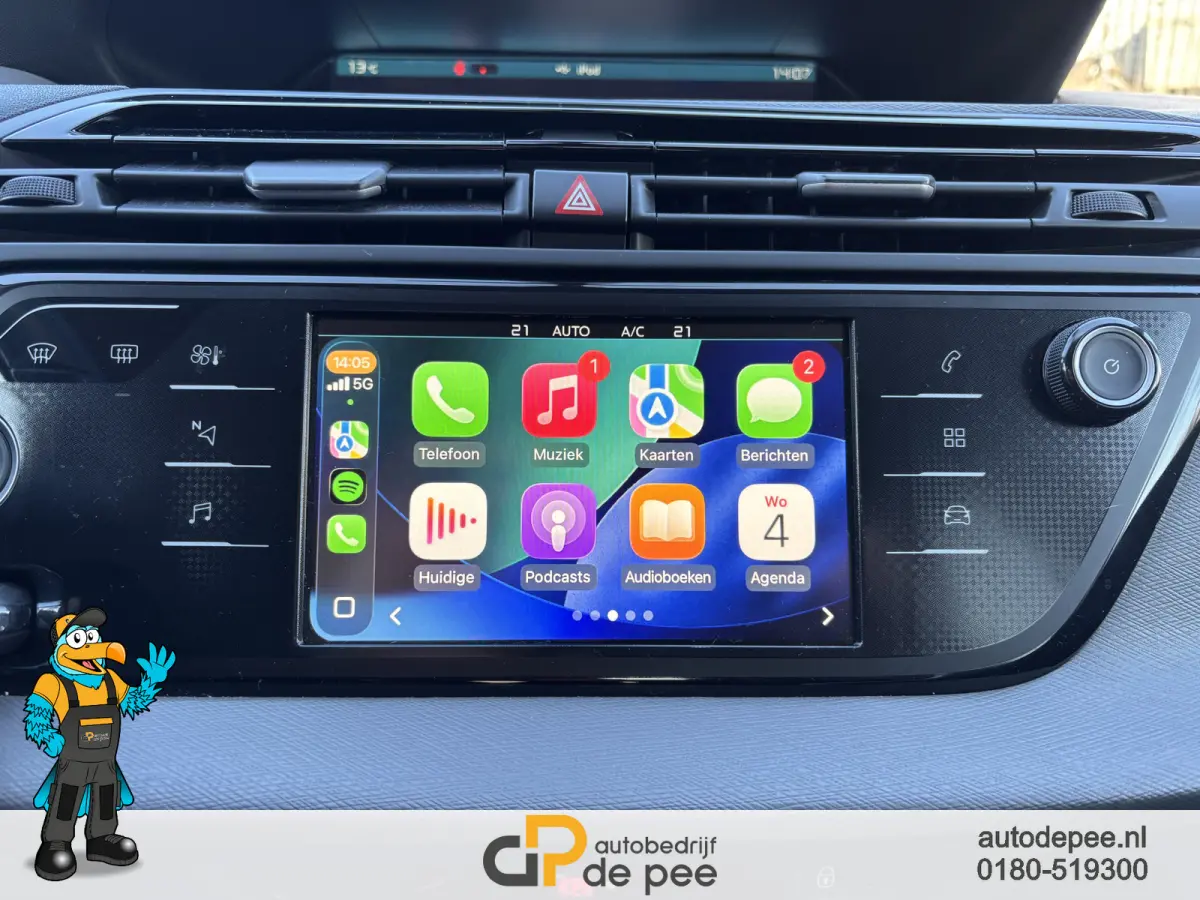 1.2 PureTech Business GARANTIE/7-PERS/CARPLAY/CLIMA/CRUISE/NAVI rijklaarprijs!