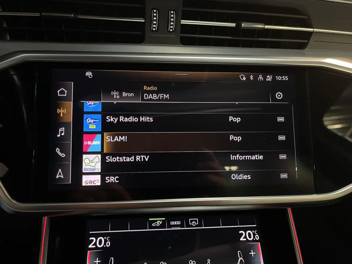 55 TFSI e quattro Pro Line S Competition 20"/RS stoelen leder + memory/Panoramadak/Trekhaak/B&O audio/Stoel + stuurverwarming/Adaptieve cruise/Keyless/Camera/Matrix LED