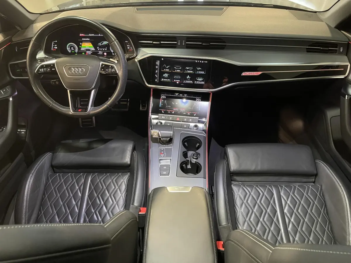 55 TFSI e quattro Pro Line S Competition 20"/RS stoelen leder + memory/Panoramadak/Trekhaak/B&O audio/Stoel + stuurverwarming/Adaptieve cruise/Keyless/Camera/Matrix LED