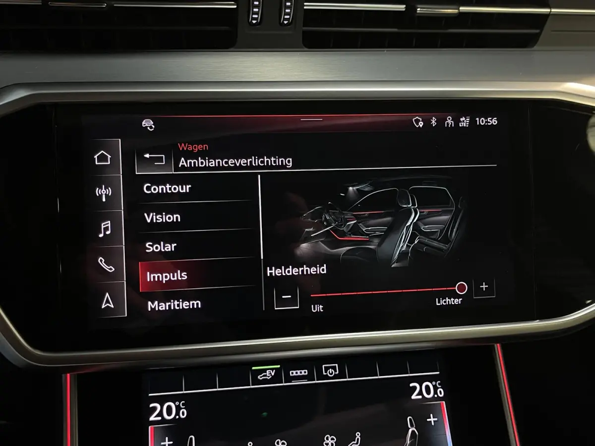 55 TFSI e quattro Pro Line S Competition 20"/RS stoelen leder + memory/Panoramadak/Trekhaak/B&O audio/Stoel + stuurverwarming/Adaptieve cruise/Keyless/Camera/Matrix LED