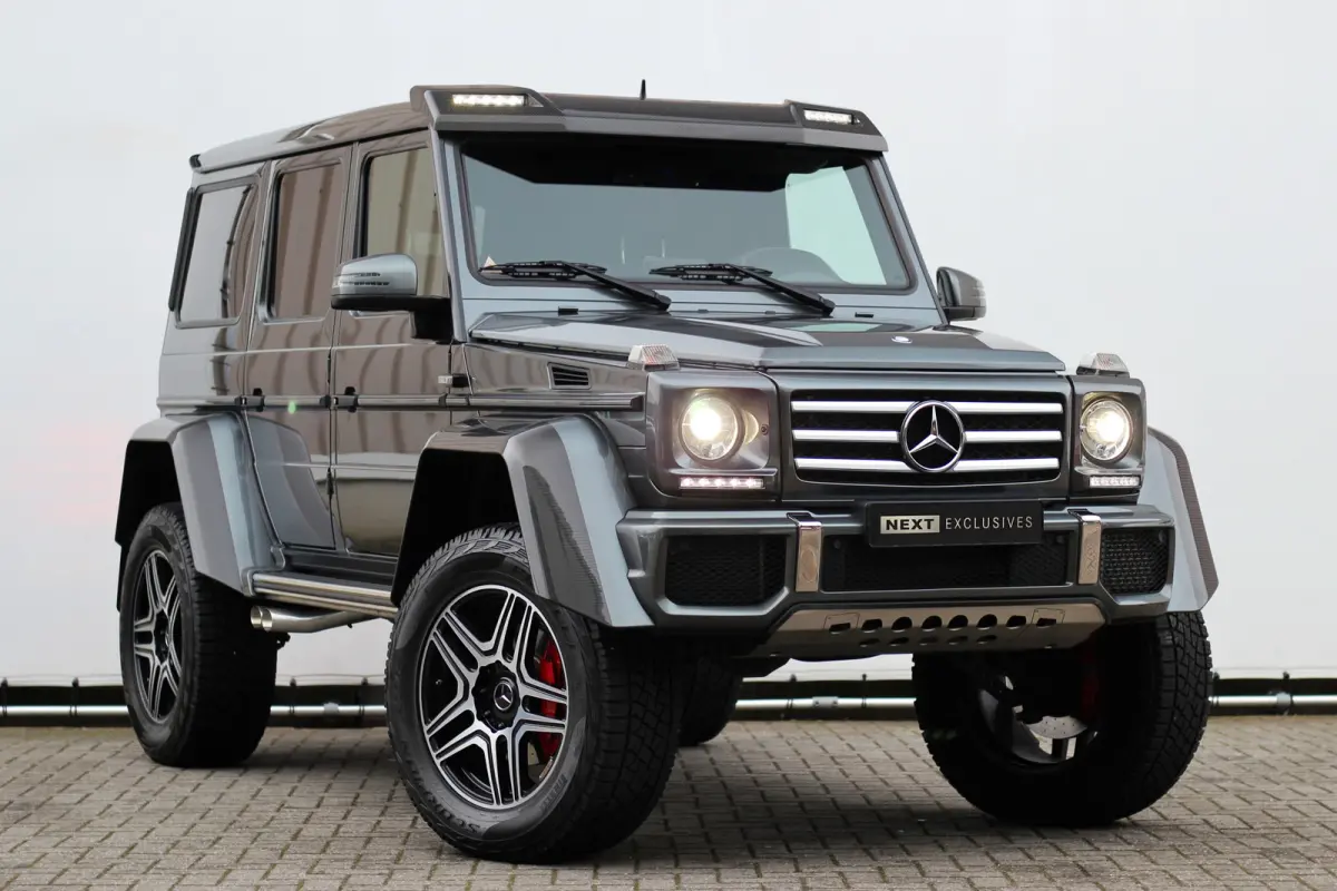 500 4x4² | Orig. NL | BRABUS | Designo | Pano | RVS