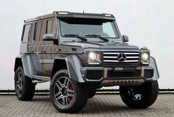500 4x4² | Orig. NL | BRABUS | Designo | Pano | RVS