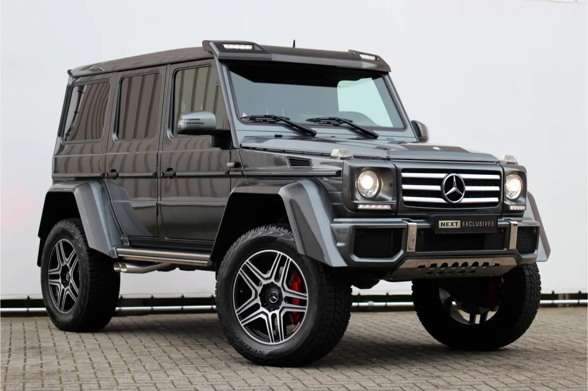 500 4x4² | Orig. NL | BRABUS | Designo | Pano | RVS