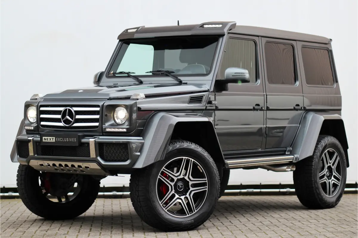500 4x4² | Orig. NL | BRABUS | Designo | Pano | RVS