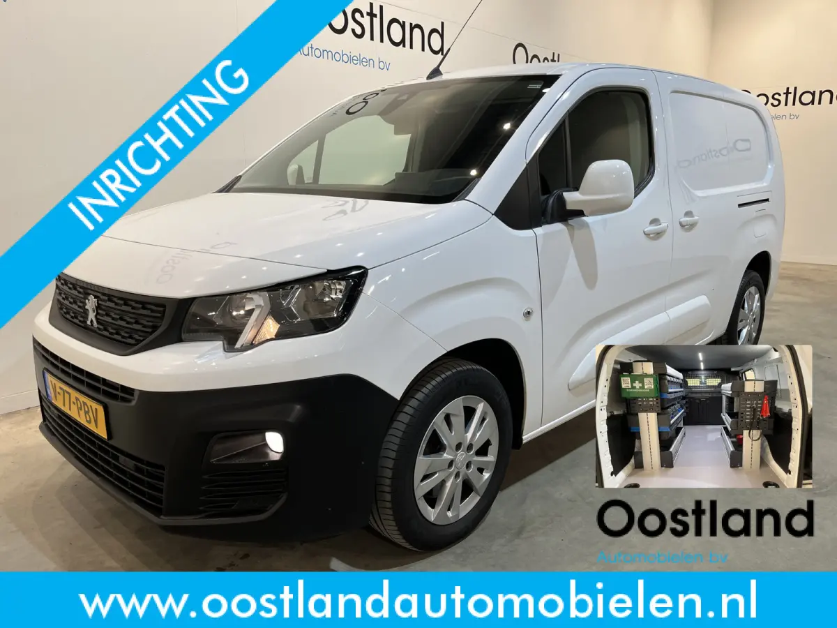 1.5 BlueHDI Long 130 PK Automaat / Servicebus / Sortimo Inrichting / Euro 6 / Schuifdeur L + R / Airco / Camera / CarPlay / Cruise Control / 50.300 KM !!