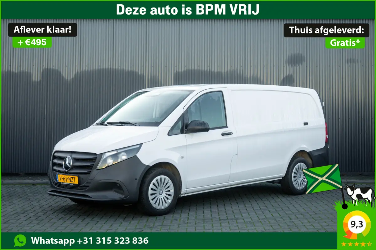 **116 CDI L2H1 | Facelift | 163 PK | Mbux | Navi | Camera | Cruise | Carplay**