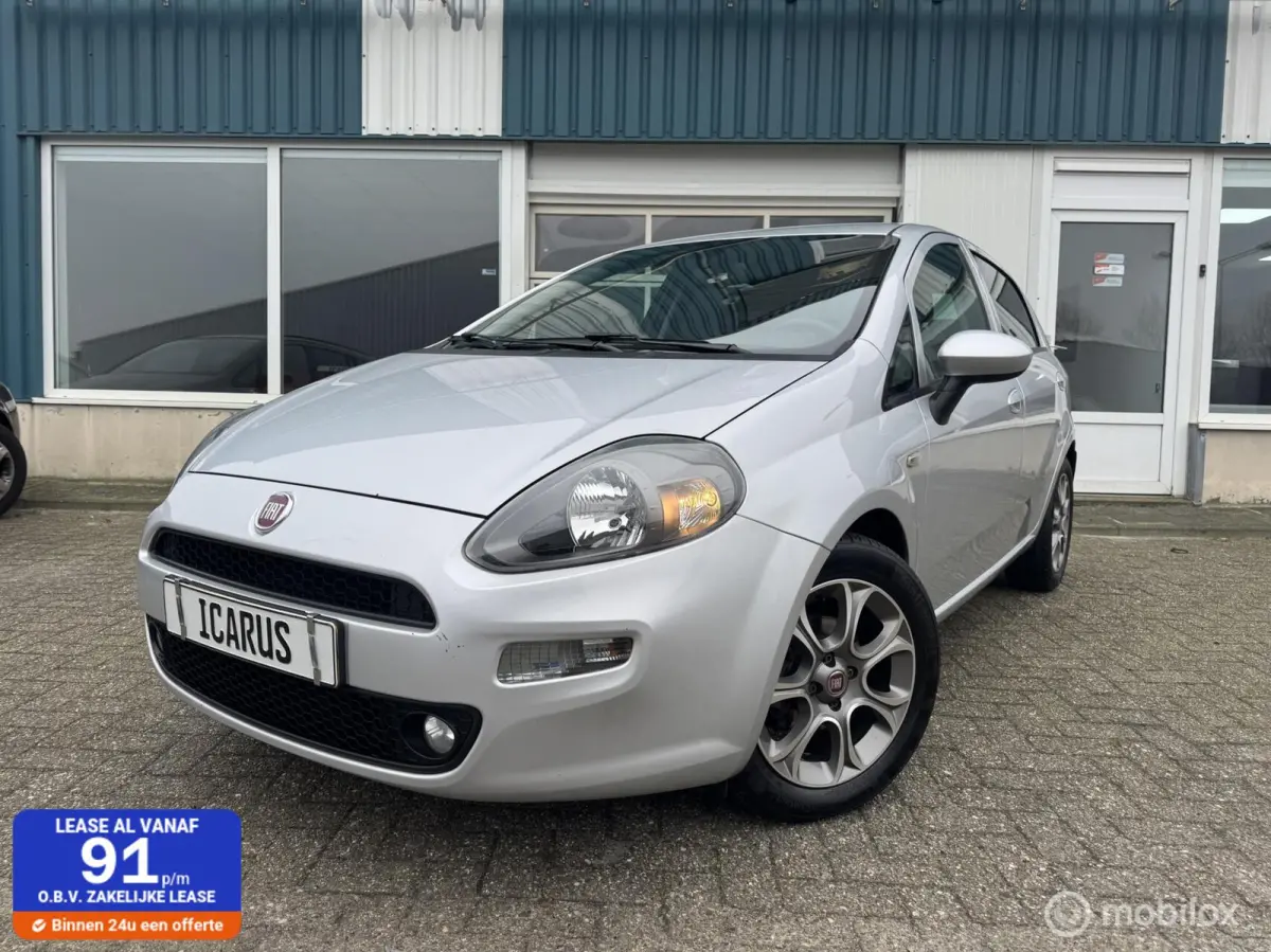 Fiat Punto Evo 2017 Benzine Handgeschakeld leasen