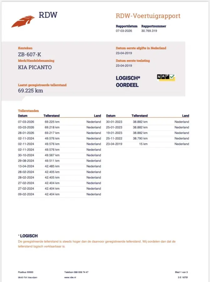 1.0 CVVT EconomyPlusLine, Airco, Bluetooth, NAP