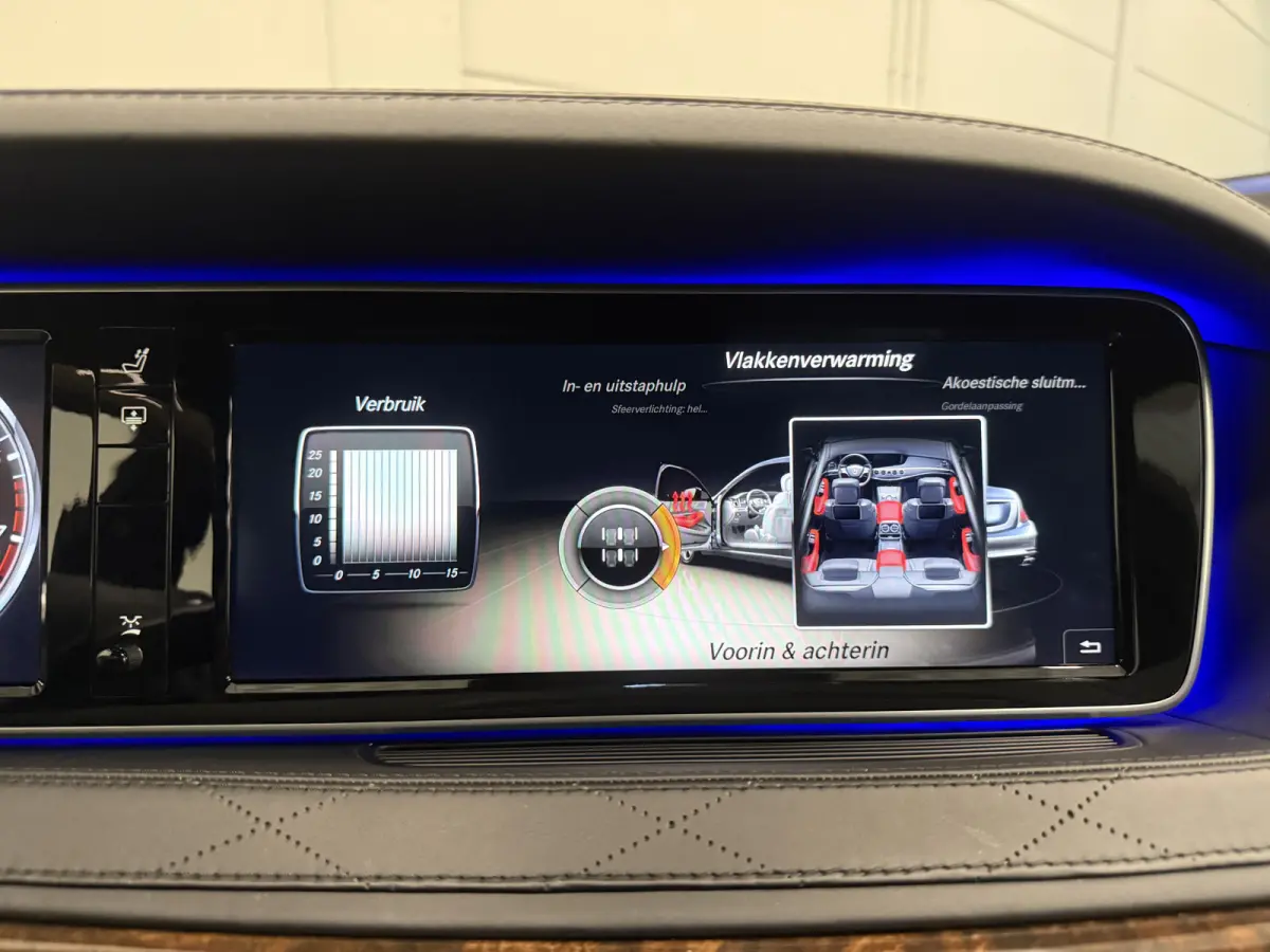 500 Prestige Plus PANO/BURMESTER/NACHTZICHT/MASSAGE+VENTILATIE/NAPPA-LEER DESIGNO/AMBIENT-SFEER/CAMERA/LED-INTELLIGENT/SOFT-CLOSE/19"BREEDSET/EXCLUSIVE-PAKKET/VOLLEDIG MERCEDES DEALER HISTOR