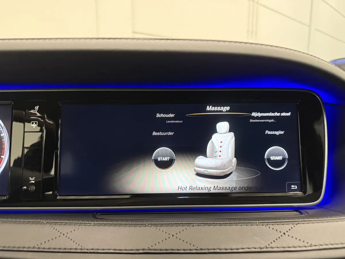 500 Prestige Plus PANO/BURMESTER/NACHTZICHT/MASSAGE+VENTILATIE/NAPPA-LEER DESIGNO/AMBIENT-SFEER/CAMERA/LED-INTELLIGENT/SOFT-CLOSE/19"BREEDSET/EXCLUSIVE-PAKKET/VOLLEDIG MERCEDES DEALER HISTOR