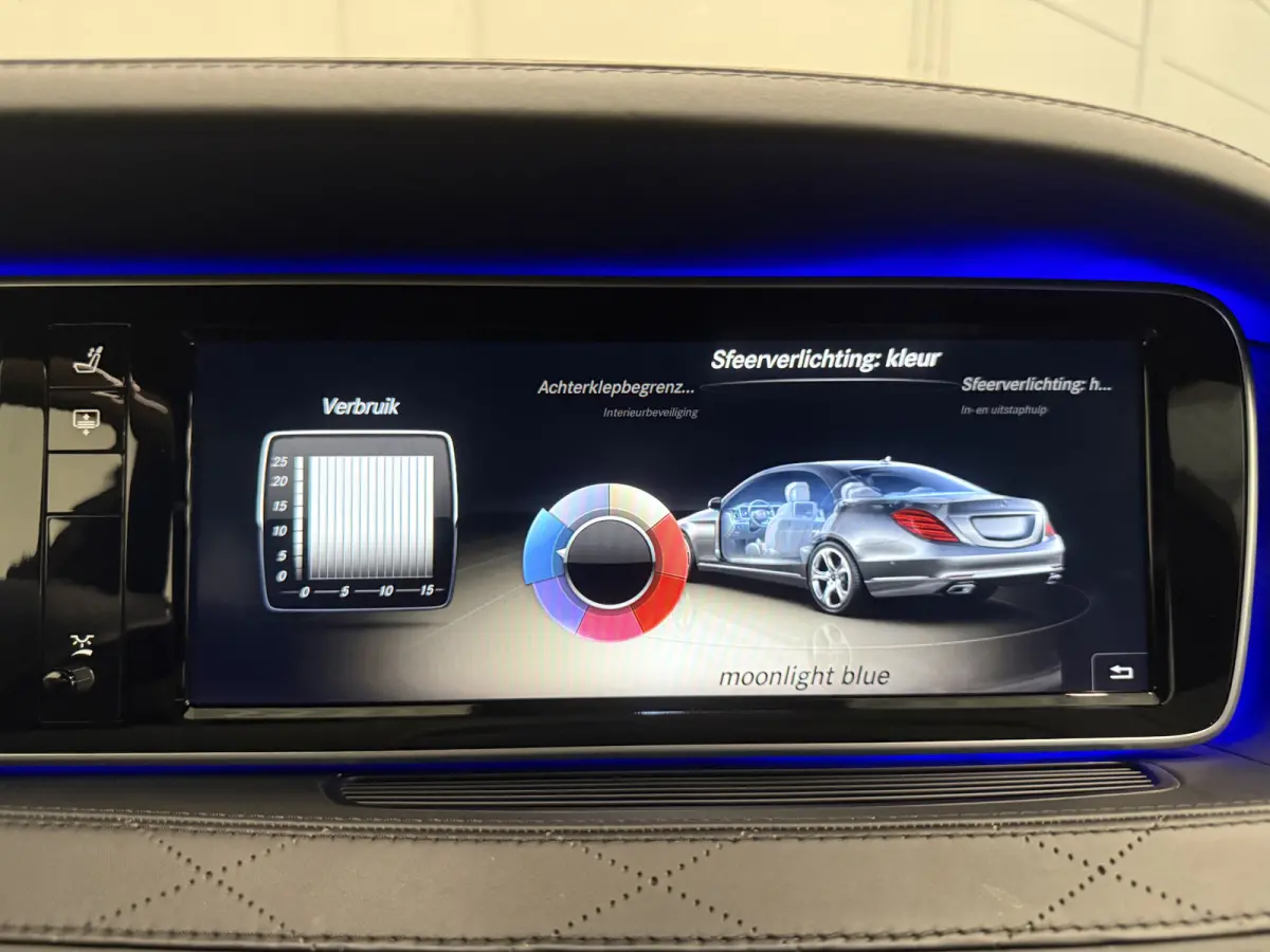 500 Prestige Plus PANO/BURMESTER/NACHTZICHT/MASSAGE+VENTILATIE/NAPPA-LEER DESIGNO/AMBIENT-SFEER/CAMERA/LED-INTELLIGENT/SOFT-CLOSE/19"BREEDSET/EXCLUSIVE-PAKKET/VOLLEDIG MERCEDES DEALER HISTOR