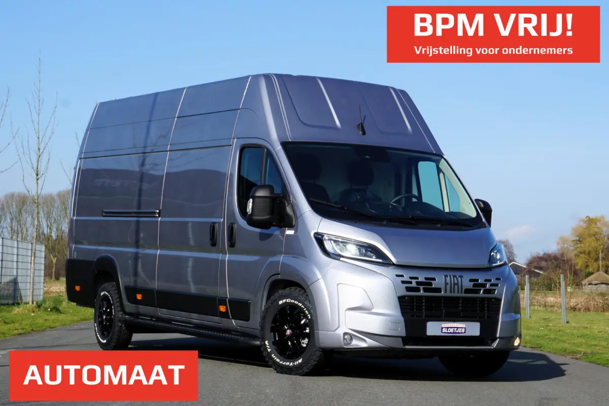 2.2 MultiJet L4H3 3.5t Heavy 180 pk |Full LED koplampen |Groot scherm Navi |Camera |Carplay |Android auto |Metallic |Parkeersensoren |Mistlampen |Cruise control |Climate control |EURO6