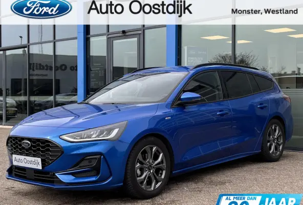1.0 EcoBoost Hybrid ST Line 155PK Automaat Trekhaak Winterpack Cruise Camera Parkeersensoren Climate Full-LED Keyless Privacy Glass *1500KG Trekgewicht*