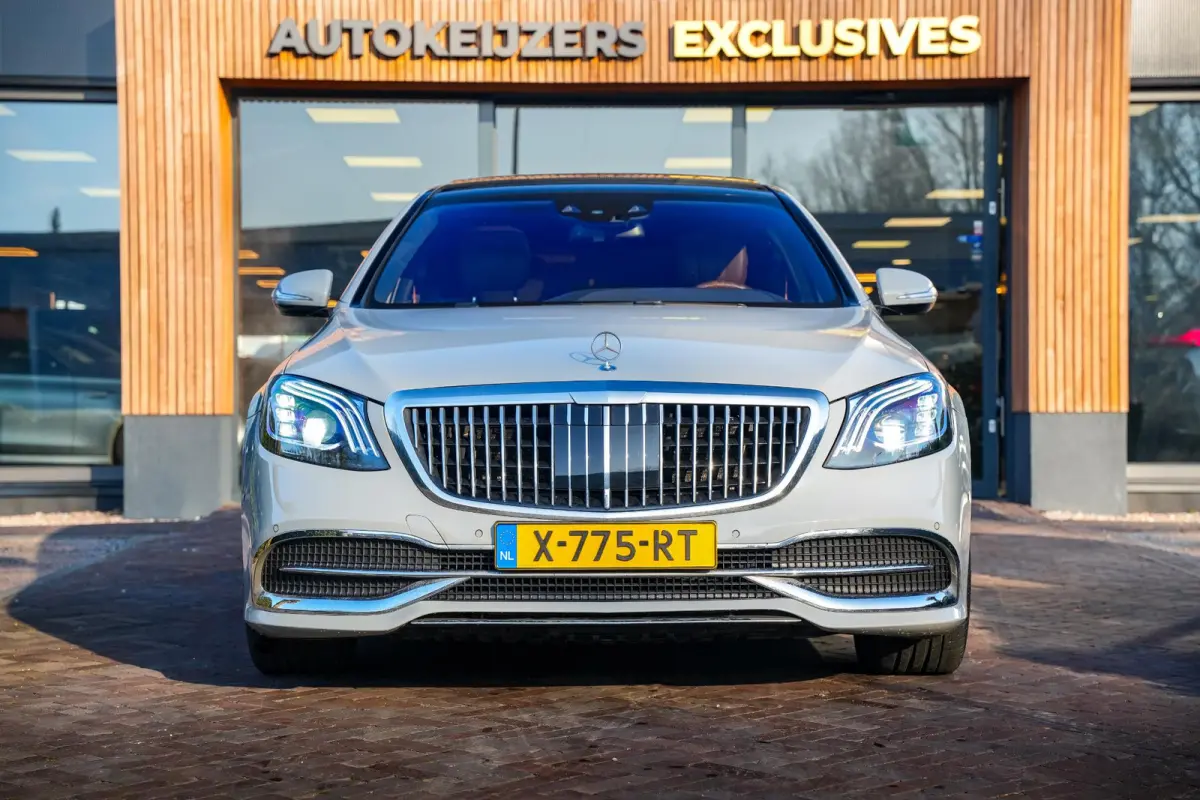 500 4Matic Lang Edition 1 Maybach pakket stoelmassage stoelverwarming stoelventilatie adaptieve cruisecontrol