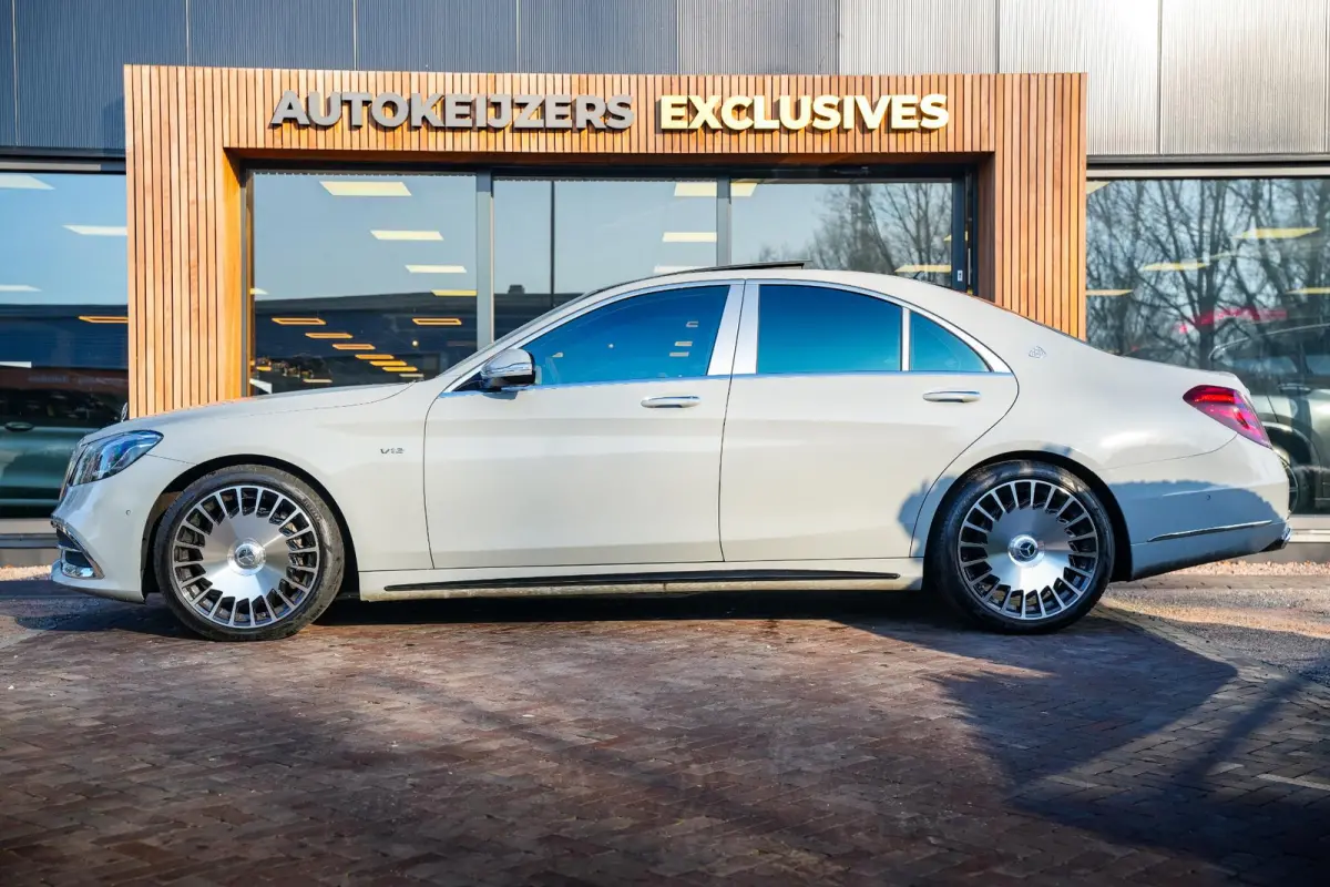 500 4Matic Lang Edition 1 Maybach pakket stoelmassage stoelverwarming stoelventilatie adaptieve cruisecontrol