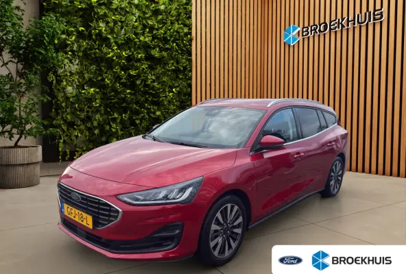 1.0 EcoBoost Hybrid Titanium X | Adapt. Cruise | B&O | AGR-stoel | Stoel-stuurverw. | Blis | Draadloos Apple Carplay