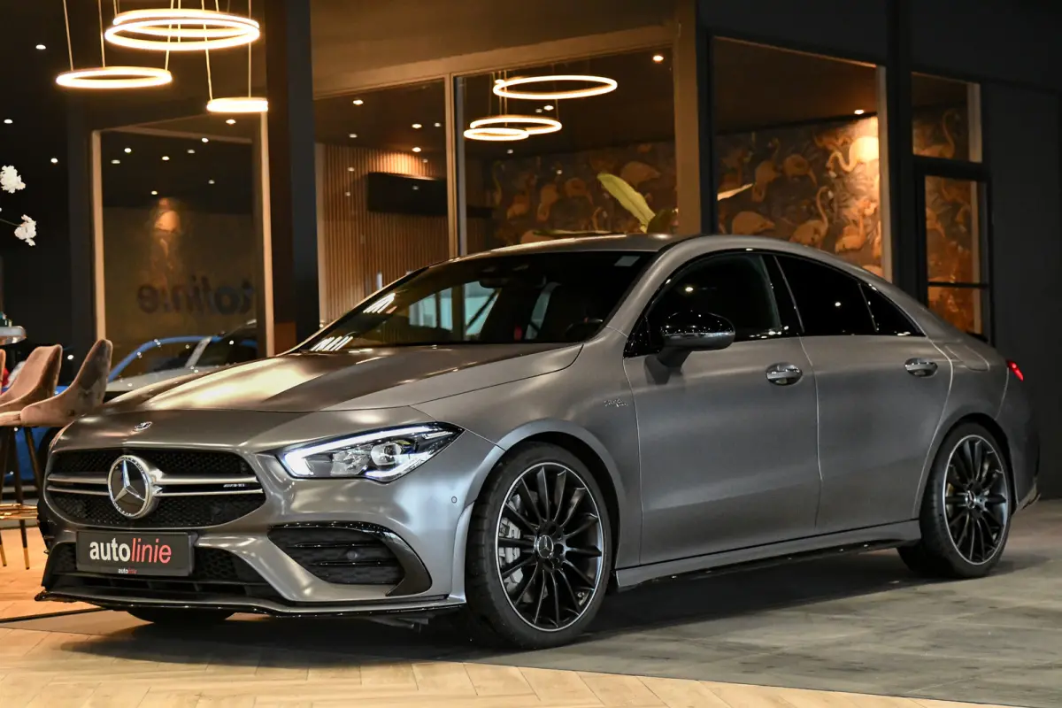 AMG 35 4MATIC Aero. Schaal, Perf Stuur, Burm, Keyless, Camera, CarPlay, Sfeer!