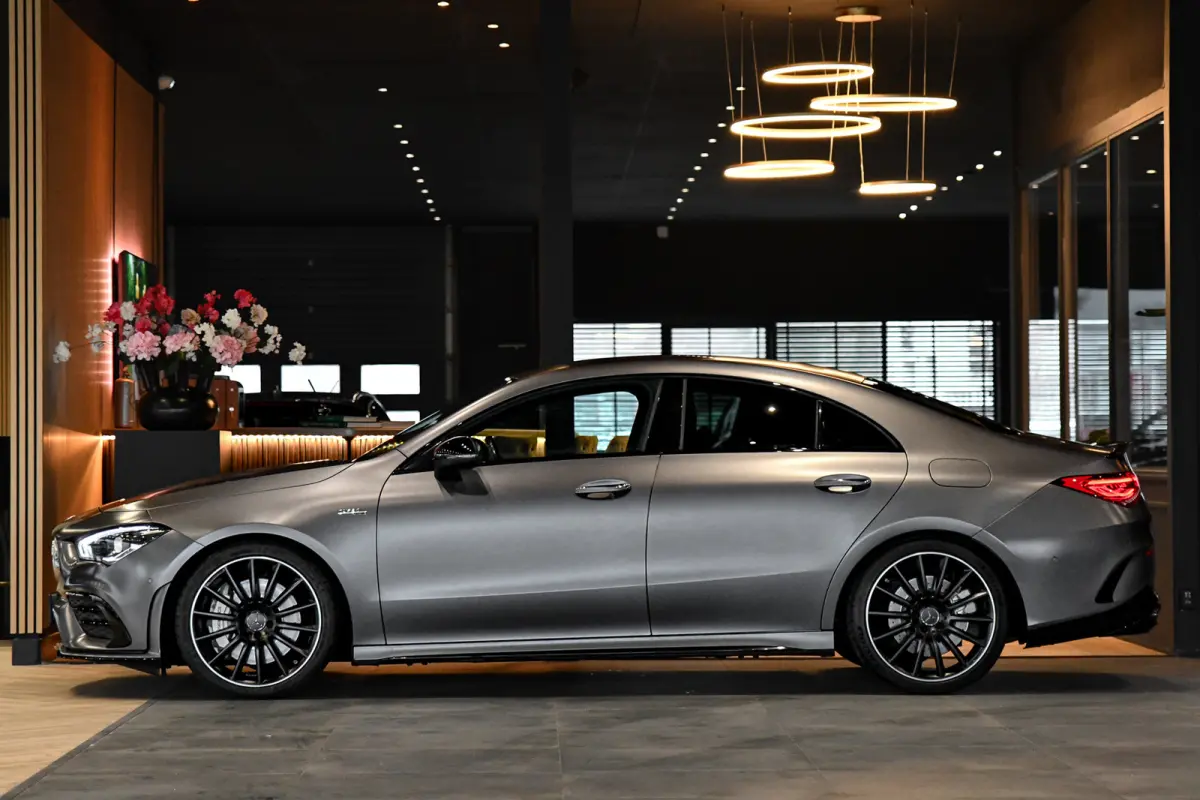 AMG 35 4MATIC Aero. Schaal, Perf Stuur, Burm, Keyless, Camera, CarPlay, Sfeer!