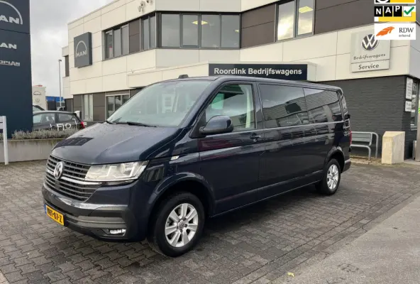 T6 - 150 pk L2H1 DC LMV, bumpers in kleur, trekhaak, PDC