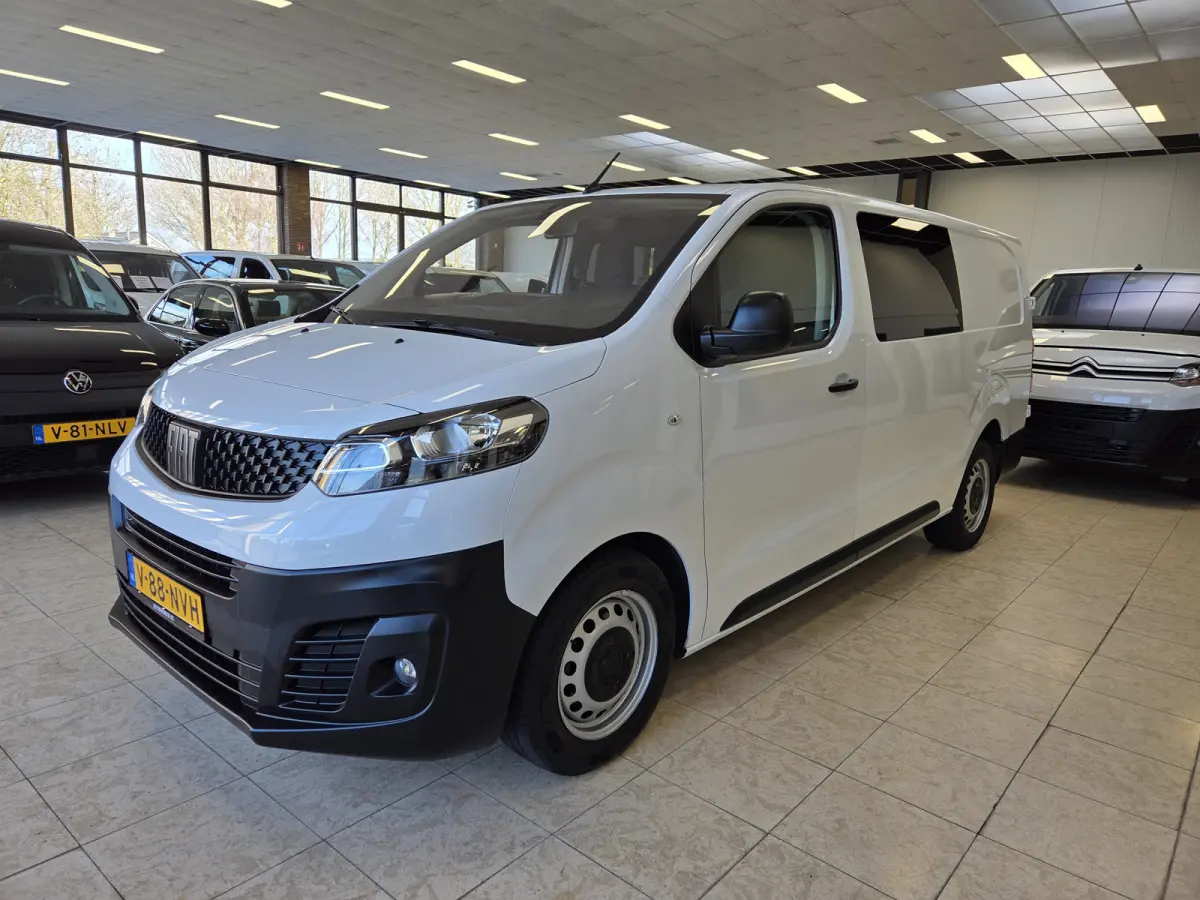 /Fiat Scudo MultiJet DC 6-Persoons Navi A.camera L3