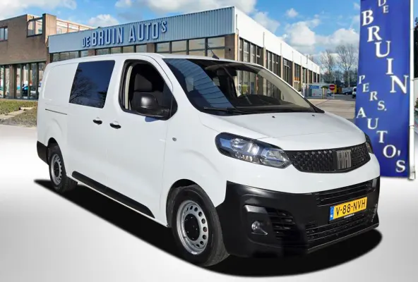 /Fiat Scudo MultiJet DC 6-Persoons Navi A.camera L3
